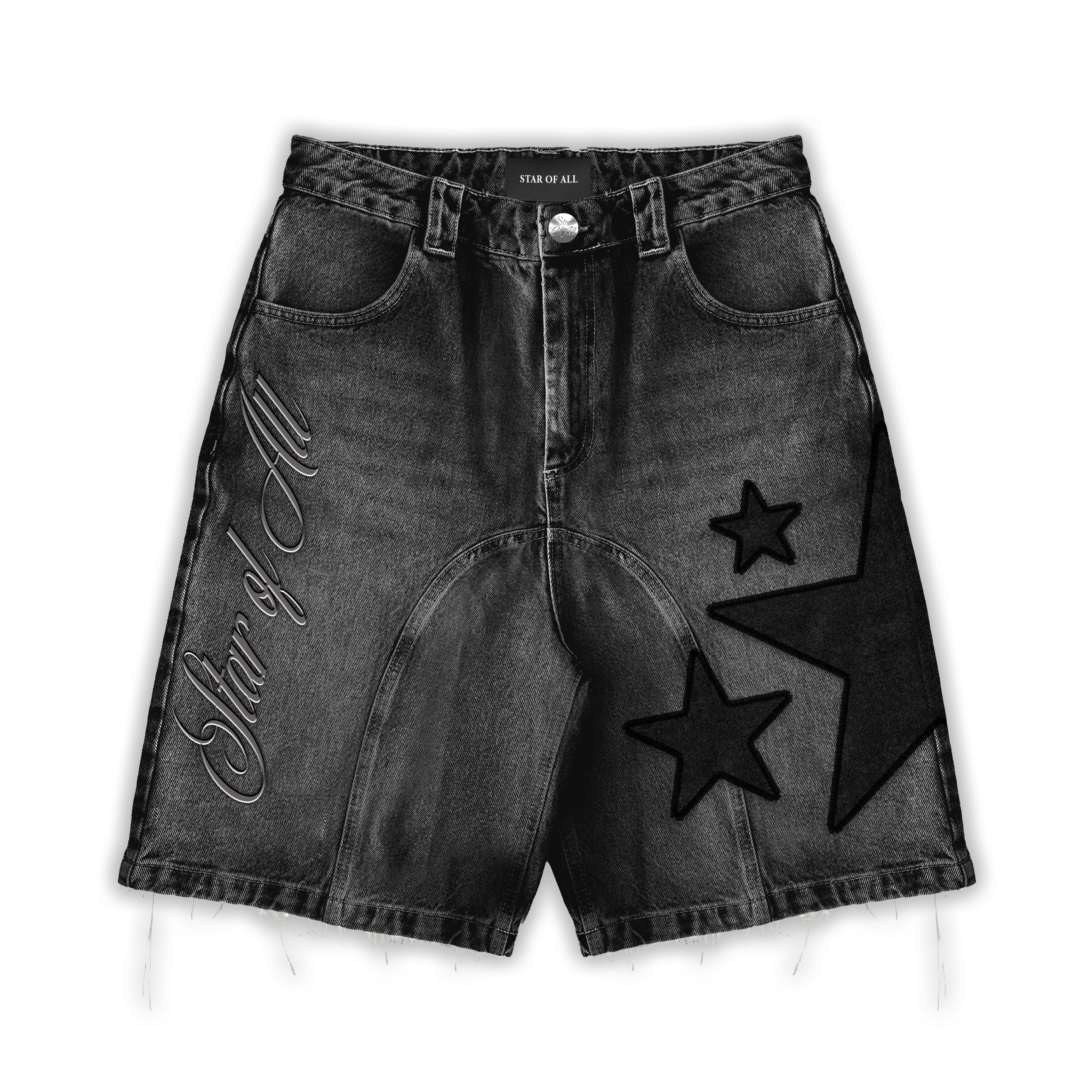 TOO LATE DENIM SHORTS