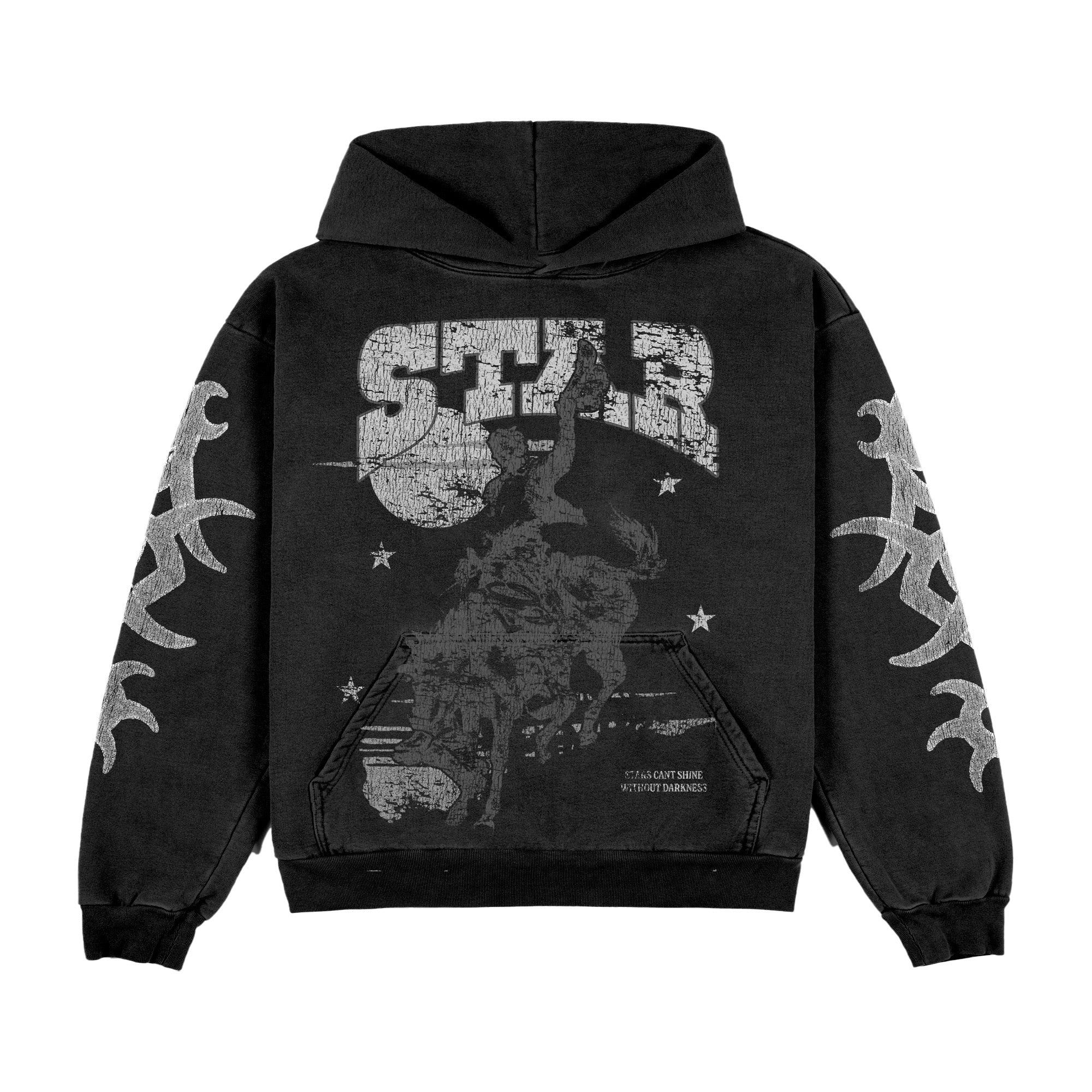 HORSEMEN HOODIE — GREY